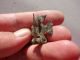 Ancient Roman Bronze Brooch,  Displaying A Cross With Carved Ring - Decoration Roman photo 7