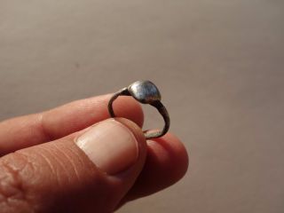 Ancient Roman Silver Ring photo
