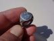 Roman Silver Engraved Ring Displayed Temple And Branch Roman photo 9