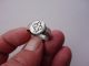 Late Roman - Middle Ages Silver Engraved Ring Roman photo 1