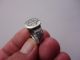 Late Roman - Middle Ages Silver Engraved Ring Roman photo 3