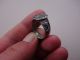 Ancient Late Roman Or Byzantine Silver Engraved Ring Roman photo 3