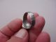 Ancient Late Roman Or Byzantine Silver Engraved Ring Roman photo 7