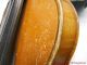 Early Josef Guarnerius Fecit Cremonac Anno 1742 Ihs Violin W/ Bows & Case (nr) String photo 11