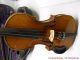 Early Josef Guarnerius Fecit Cremonac Anno 1742 Ihs Violin W/ Bows & Case (nr) String photo 3