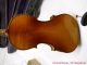 Early Josef Guarnerius Fecit Cremonac Anno 1742 Ihs Violin W/ Bows & Case (nr) String photo 5
