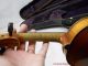 Early Josef Guarnerius Fecit Cremonac Anno 1742 Ihs Violin W/ Bows & Case (nr) String photo 7