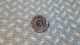 Striking Victorian Era 19th Century Large Black Lacy Glass Pattern Button Buttons photo 2