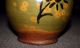 Antique Decorated Redware Pottery Pitcher; Mottled,  Lead Glazed,  19th Century Primitives photo 7