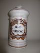 Antique French 19th C Apothecary Drug Store Jar Bottle Porcelain Rad: C: Ipecac Bottles & Jars photo 5