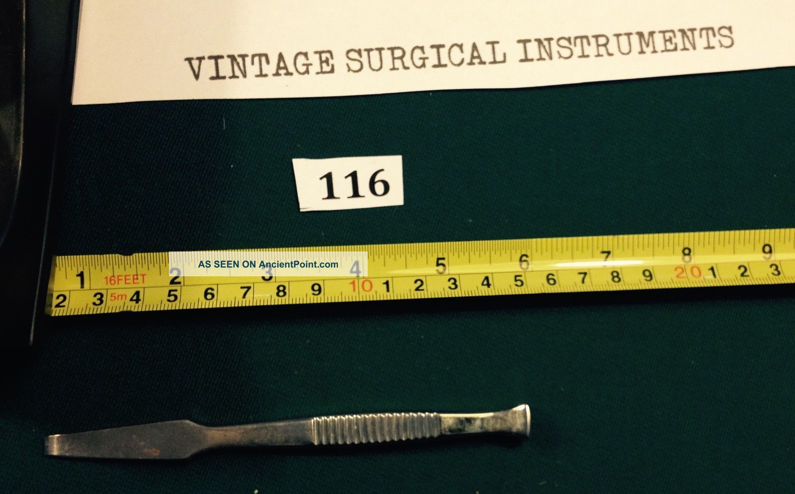 Vintage Medical Instrument 116 Military Other Medical Antiques photo