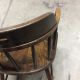 Sturdy Vintage Boling Chair Company Solid Oak Fire House Captains Chair 4 Avai Post-1950 photo 5