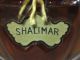 Vintage Guerlain Shalimar Perfume Bottle 2/3 Oz - 3/4,  Full 1960s 3 3/4 