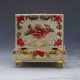 Chinese Collectable Cloisonne Handwork Flowers Box Boxes photo 2