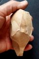 Acheulean Flint Chert Stone Hand Axe Neanderthal Paleolithic Tool Neolithic & Paleolithic photo 4