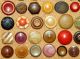 Antique Vintage Vegetable Ivory Tagua Nut Carved Buttons Buttons photo 1