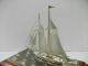 The Sailboat Of Silver985 Of Japan.  2masts.  116g/ 4.  08oz.  Takehiko ' S Work Other Antique Sterling Silver photo 10