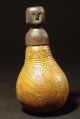 Antropomorphic Container Carved From A Jungle Gourd - Timor Primitive Artifact Pacific Islands & Oceania photo 1