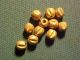 11 Roman Gold Beads 3 Mm.  Circa 100 - 400 Ad Roman photo 2