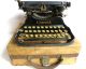 Antique 1917 Corona No.  3 Portable Folding Typewriter W/original Wood Case Typewriters photo 10