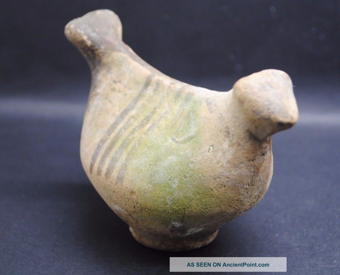 Indus Valley Bronze Age Terracotta Bird Figurine 2200 - 1800 Bc Near Eastern photo