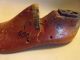 Antique Vintage Shoe Last Mold Form Wood Industrial Industrial Molds photo 3
