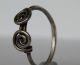 Ancient British - Celtic Period Silver Knoted /twisted Ring 100 Bc Vf, British photo 6