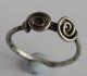 Ancient British - Celtic Period Silver Knoted /twisted Ring 100 Bc Vf, British photo 7