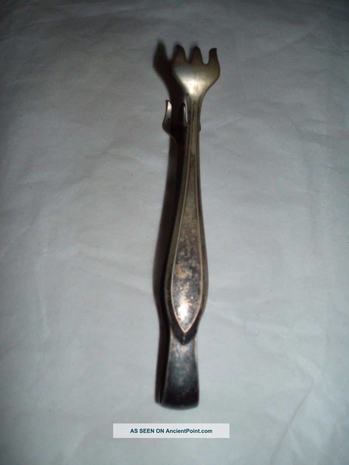Wm Rogers 1914 Standish Sugar Tongs Flatware & Silverware photo
