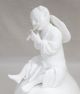 G166: Chinese White Porcelain Oxen Statue Of Appropriate Tone And Good Work Oxen photo 3