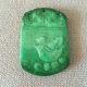Antique Chinese Natural Jade Jadeite Carved Horse Pendant 19th Century Other Chinese Antiques photo 3