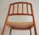 Vintage Danish Modern Moller Teak Chair Model 83 Mid-Century Modernism photo 1