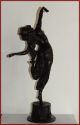 Antique French Bronze Statue Figure Figurine Sculpture Dancer,  19th Century Metalware photo 5