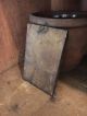 18th/19th C Early Old Antique Wooden Wood Looking Glass Wall Fragment Mirror Primitives photo 1