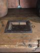 18th/19th C Early Old Antique Wooden Wood Looking Glass Wall Fragment Mirror Primitives photo 8
