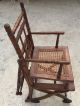 Antique Vintage Victorian Baby Convertible High Chair Stroller Combo Cane 1885 1800-1899 photo 4
