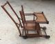 Antique Vintage Victorian Baby Convertible High Chair Stroller Combo Cane 1885 1800-1899 photo 7