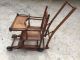 Antique Vintage Victorian Baby Convertible High Chair Stroller Combo Cane 1885 1800-1899 photo 8