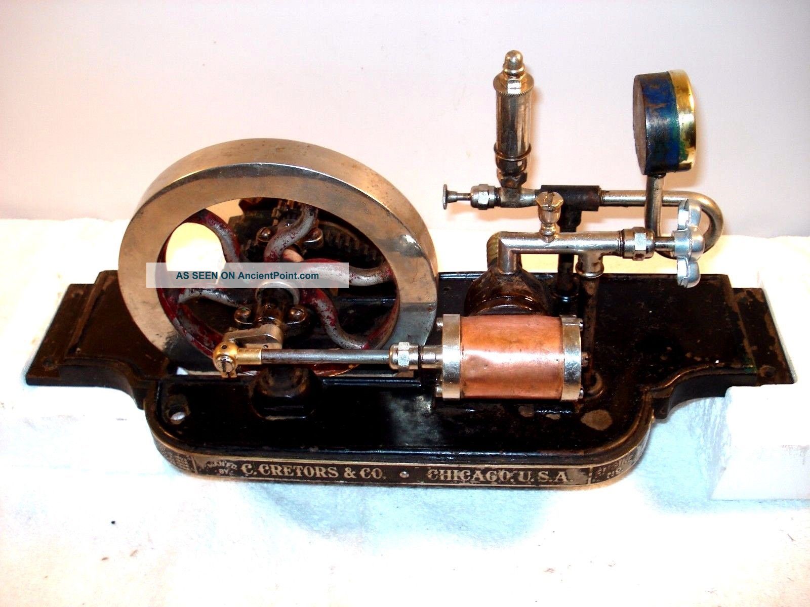 Vintage C.  Cretors & Co.  Steam Engine Popcorn 7 