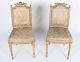Pair Antique Chairs Gilt French Victorian 2 Chairs 19th Century Gold Gilded 1800-1899 photo 2