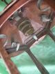 Old Antique Arts & Crafts Period Hand Made Planished Copper Ceiling Light Lamp Edwardian (1901-1910) photo 5