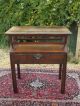 Offer Rare George 3rd Antique Architect ' S Table Desk Metamorphic Mahogany Wood Pre-1800 photo 9