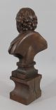 Antique 19thc Carved Walnut Wood,  Shakespeare Bust, Carved Figures photo 7