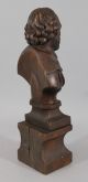 Antique 19thc Carved Walnut Wood,  Shakespeare Bust, Carved Figures photo 8