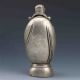 Chinese Tibetan Silver Hand - Carved Mammon Statue W Qianlong Mark Gd8768 Other Antique Chinese Statues photo 4