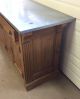 Antique Country Store Counter W/galv Top | Kitchen Island | Bar | Wine Table Post-1950 photo 2
