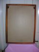 Vintage Inclosed Wooden Display Glass Case With 8 Shelf Spots 23 3/4 
