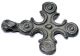 Medieval - Knights Period Bronze Cross Pendant - (incl) - Qr35 Roman photo 1