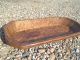 Wooden Dough Bowl Wood Bread Trencher 0821 Primitives photo 6