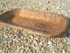 Wooden Dough Bowl Wood Bread Trencher 0821 Primitives photo 7